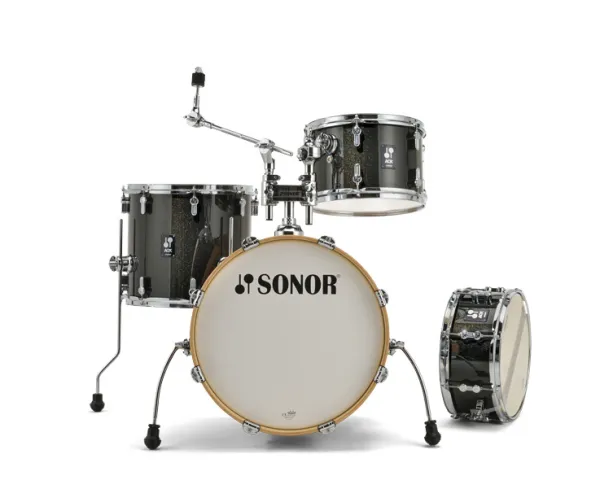 SONOR AQX Jazz Batterie 18"/4pcs Black Midnight Sparkle
