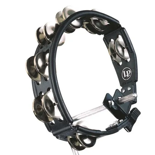 Tambourin LP 160 Cyclops - Acier - Sur Fixation - Black