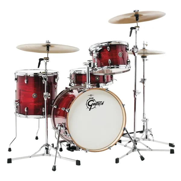 GRETSCH Catalina Club Batterie 18"/4pcs Cc2-J484-Gcb Gloss Crimson Burst