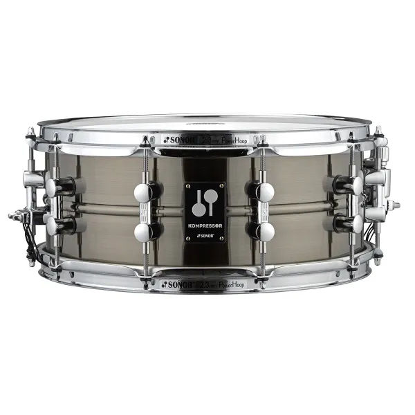 SONOR Kompressor Caisse Claire 14"x 5.75" Laiton Nickel Noir