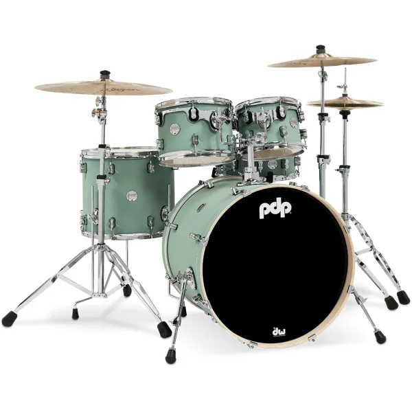 PDP Concept Maple Batterie 22"/5pcs Satin Seafoam