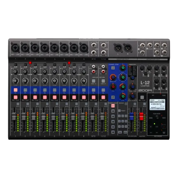 ZOOM L-12 Table De Mixage Livetrack