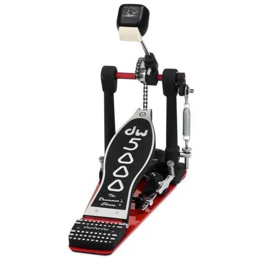 DW CP5000AH4 Pedale Grosse Caisse Simple 5000 Accelerator Chaine W/Housse