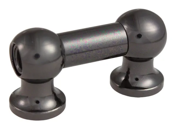 Coquille Spare Drum Tube Lug - Double Tirant - 25mm - Black