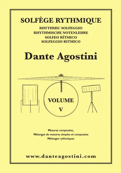 Methode Agostini Solfege Rythmique Volume 05