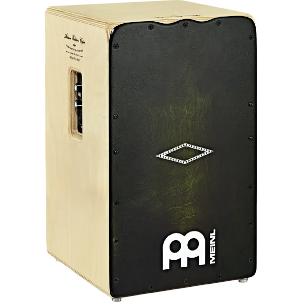 MEINL Cajon Artisan Pre-Amplifie - Dark Olive Burst