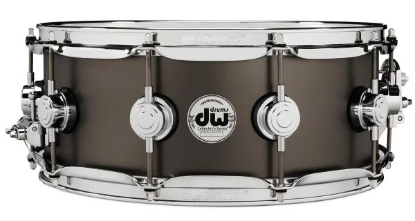 Produit DW Collector's Caisse Claire 14"x 5.5" Metal Satin Black Over Brass Image