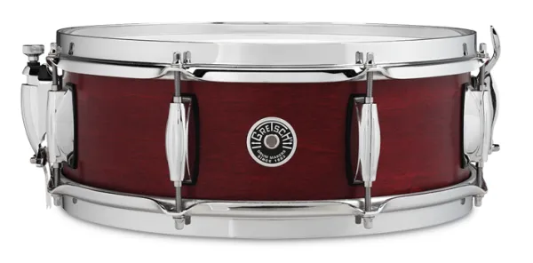 GRETSCH Brooklyn Caisse Claire 14"x 6,5" Satin Cherry Red