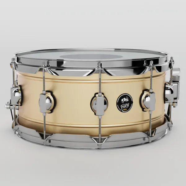 DS DRUMS Fury Caisse Claire 14"x 6,5" Brass