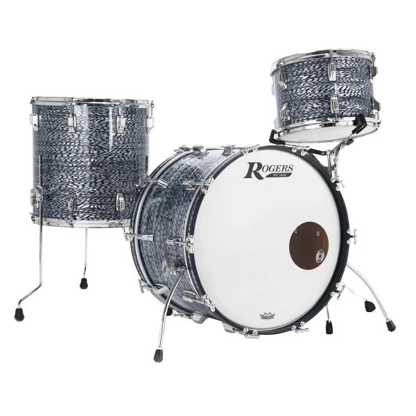 ROGERS Batterie Cleveland 22"/3pcs - Sky Blue Onyx