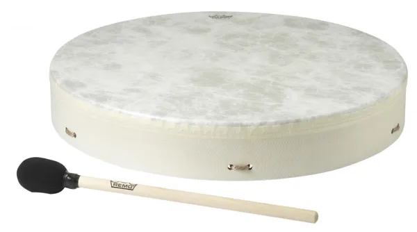 Buffalo Drum Remo 22 X 3.5" Fiberskyn + Batte