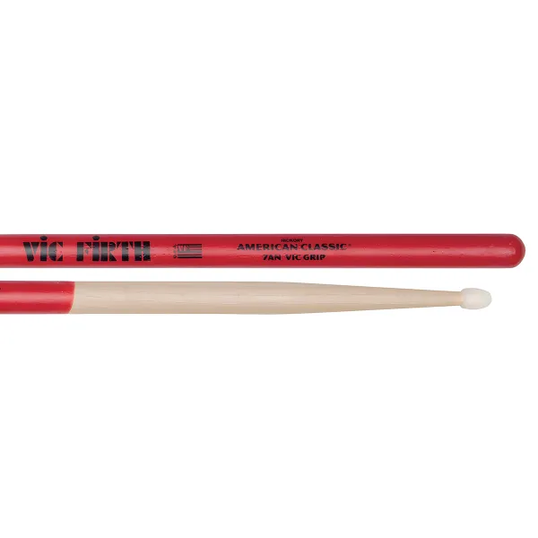 VIC FIRTH 7A American Classic Hickory Grip Nylon