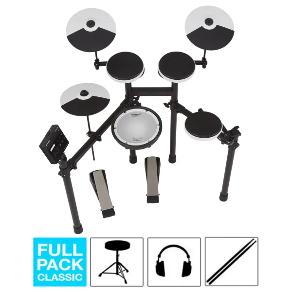 ROLAND TD02KV Batterie V-Drums Full Pack
