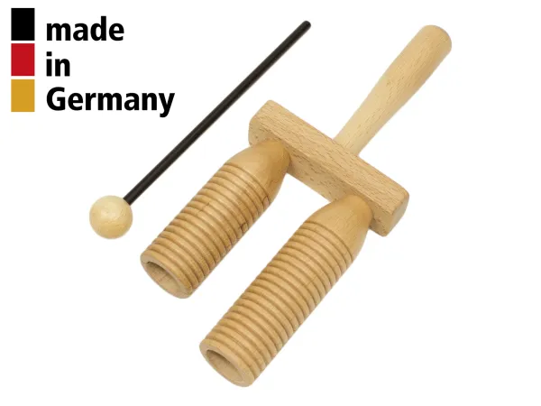 Wood Block Rohema Hetre 2 Tons 14.6Cm Poignee