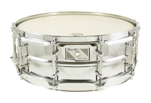 Caisse Claire Wolrdmax 14 X 05" - Black Dawg - Laiton Martele