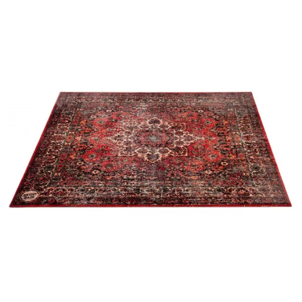 Tapis Drum N Base 185 X 160Cm - Vintage Persian - Original Red