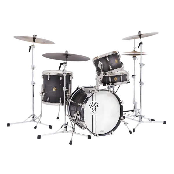 GRETSCH USA Batterie 18"/4pcs 140Th Anniversary Ebony Stardust