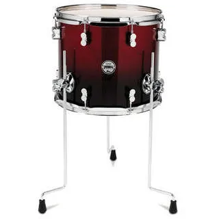 Tb PDP 14"x 12" PDP Concept Maple Red/Black Fade Lacquer