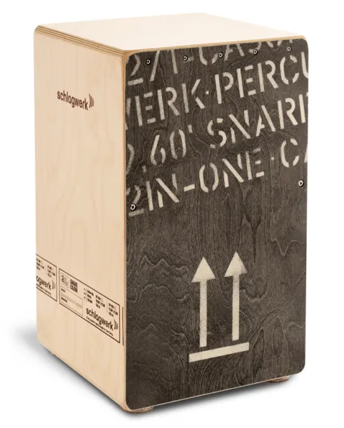 SCHLAGWERK CP404BLK Cajon 2Inone Large Black