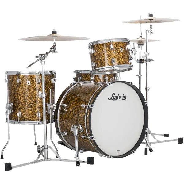 LUDWIG Neusonic Batterie 20"/3pcs Downbeat Butterscotch Pearl
