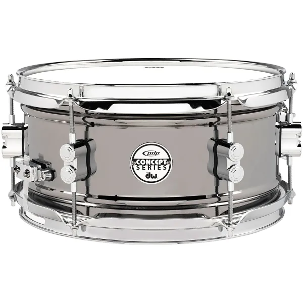 PDP Concept Series Caisse Claire 12"x 06" Black Nickel Over Steel