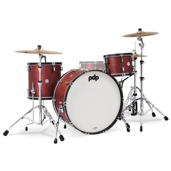 PDP Concept Classic Batterie 26"/3pcs Ox Blood Stain/Natural Hoop