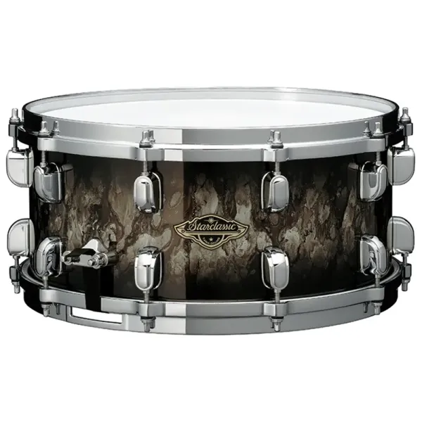 TAMA Starclassic Walnut/Birch 13"x 06" Caisse Claire Molten Platinum Burst