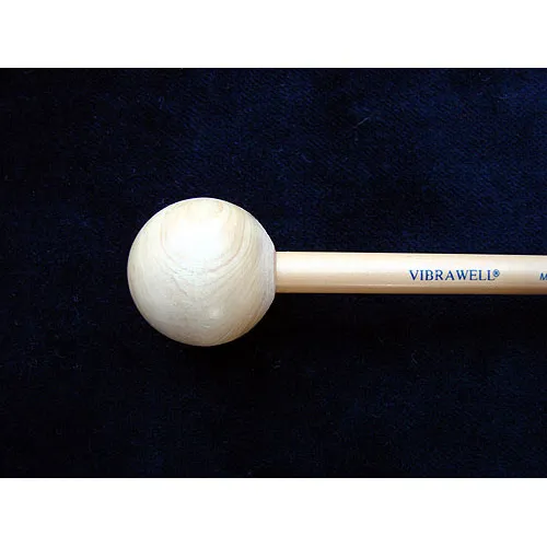 VIBX2R Mailloche Xylo Vibrawell Rot Paire Buis Hard 25 Mm