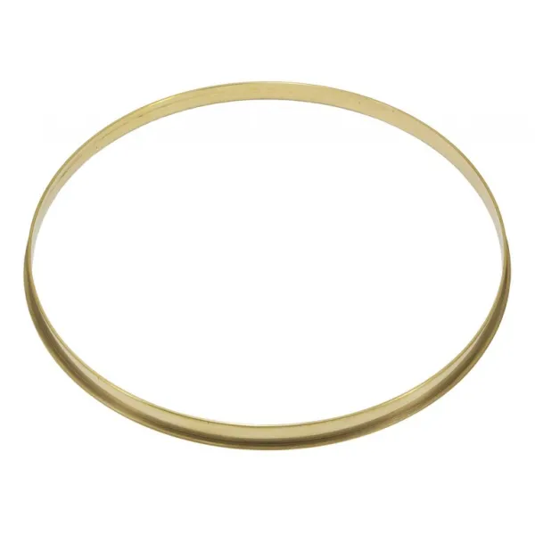 Cercle Sparedrum 14" - Simple Flange 2.3mm - Laiton Brut