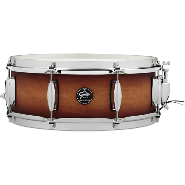 GRETSCH Renown Maple Caisse Claire 14"x 5,5" Satin Tobacco Burs