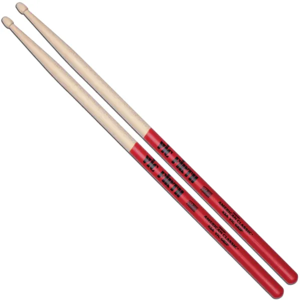 VIC FIRTH Baguettes 5A American Classic Hickory Extreme Grip