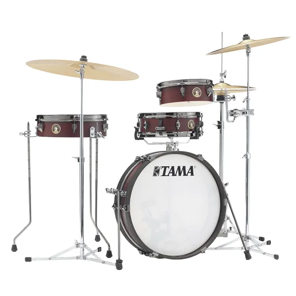 TAMA Club-JAM Batterie 18"/4pcs Burgundy Walnut Wrap
