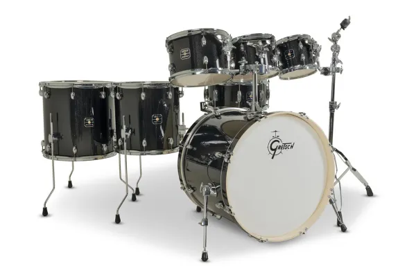GRETSCH Energy GE2 Batterie 22"/7pcs Black Sparkle