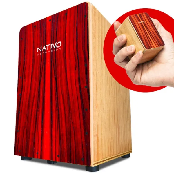 Produit NATIVO Cajon Inicia Red  Image