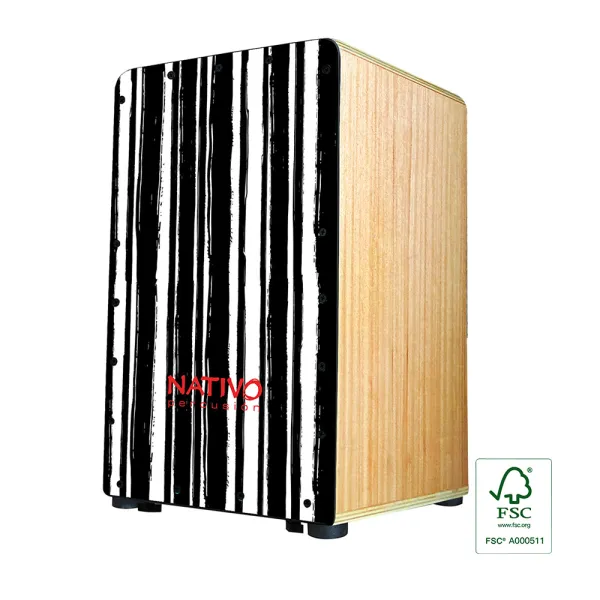 NATIVO Cajon Studio Zebra