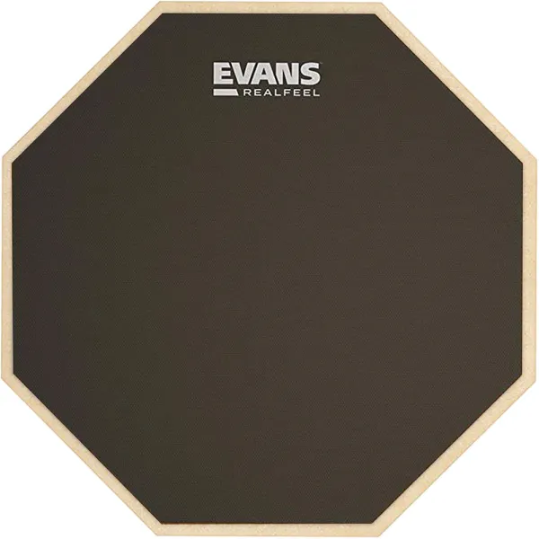 Practice Pad Evans Realfeel 12" Simple Face