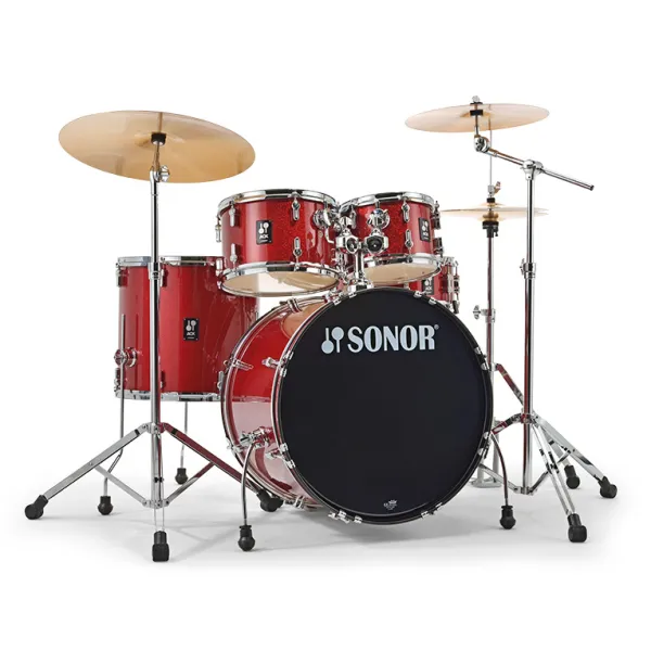 SONOR AQX Batterie 22"/5pcs Red Moon Sparkle
