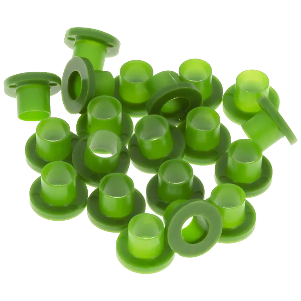 Rondelle Danmar Nylon - Green - 20Pcs