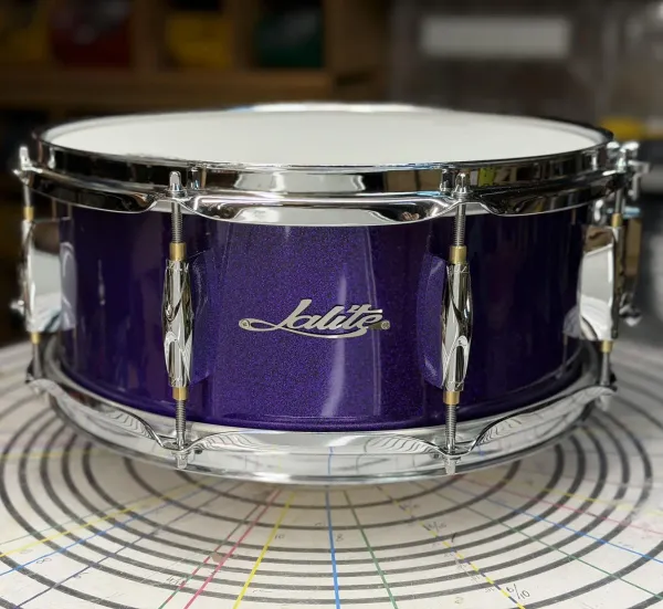 LALITE Erable Caisse Claire 13"x 5.5" Royal Purple Sparkle
