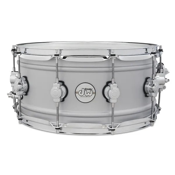 DW Design Caisse Claire 14"x 6.5" Matte Aluminum