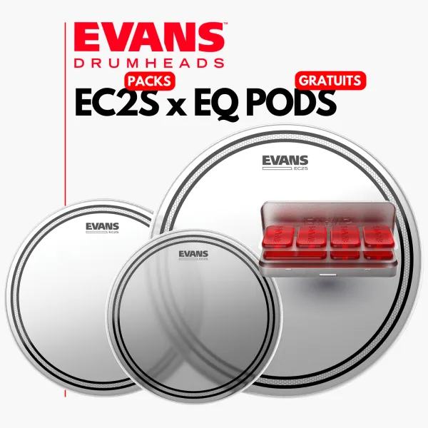 EVANS Pack EC2S Frosted 10"/12"/16"