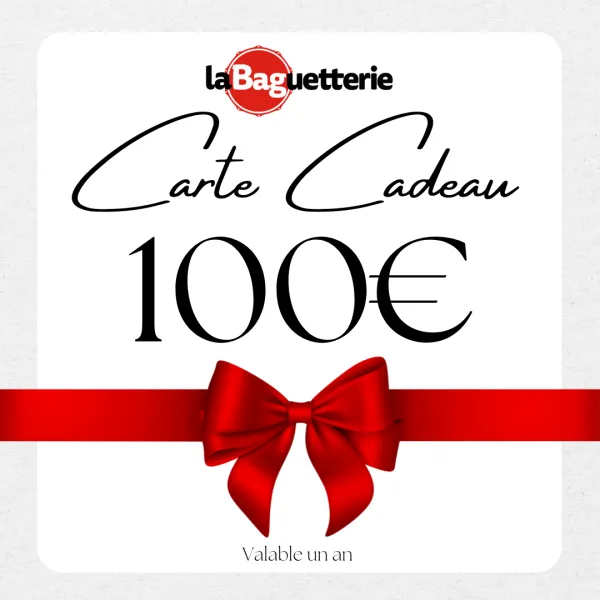 BAGUETTERIE Carte Cadeaux 100€