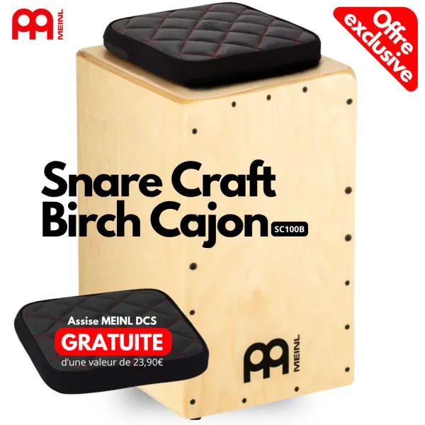 MEINL SC100B Cajon Snarecraft Baltic Birch