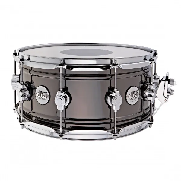 DW Design Caisse Claire 14"x 6.5" Black Nickel Over Brass