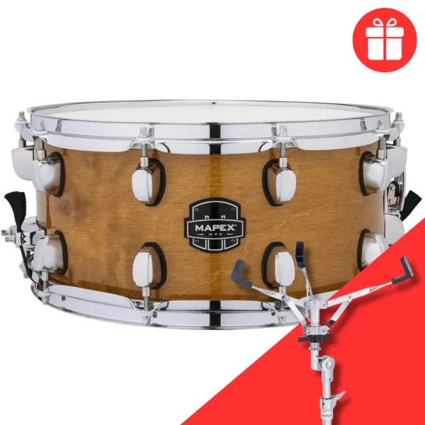 Produit MAPEX MPX Caisse Claire 14"x 6,5" Naturel Ambre Image