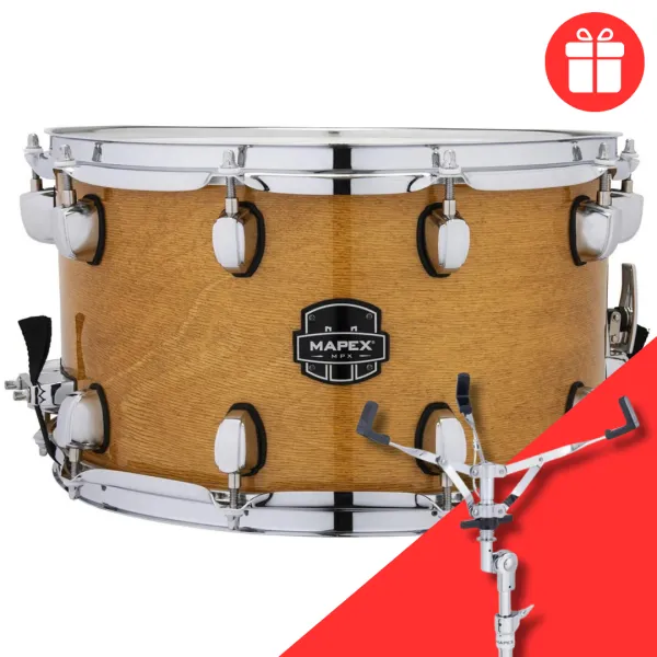 Produit MAPEX MPX Caisse Claire 14"x 8" Naturel Ambre Image