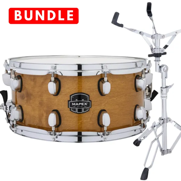 MAPEX MPX Caisse Claire 14"x 6,5" Naturel Ambre