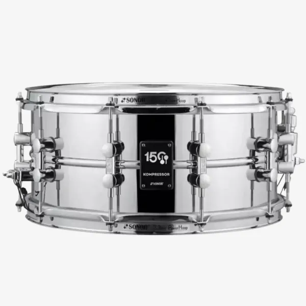 SONOR Kompressor Caisse Claire 14"x 5.75" Acier 150th Anniversary