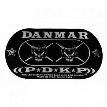 DANMAR 210DKSK PATCH GROSSE CAISSE DOUBLE - SKULL