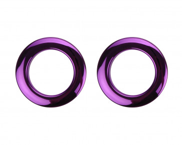 BASS DRUM O'S BDO-HCP2 PROTECTION EVENT 2" (x2) PURPLE